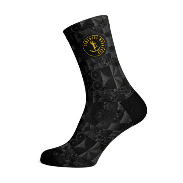 Sox Comrades Marathon Black Crew Socks