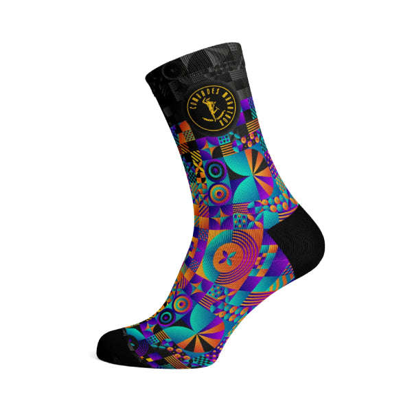 Sox Comrades Marathon Rainbow Crew Socks