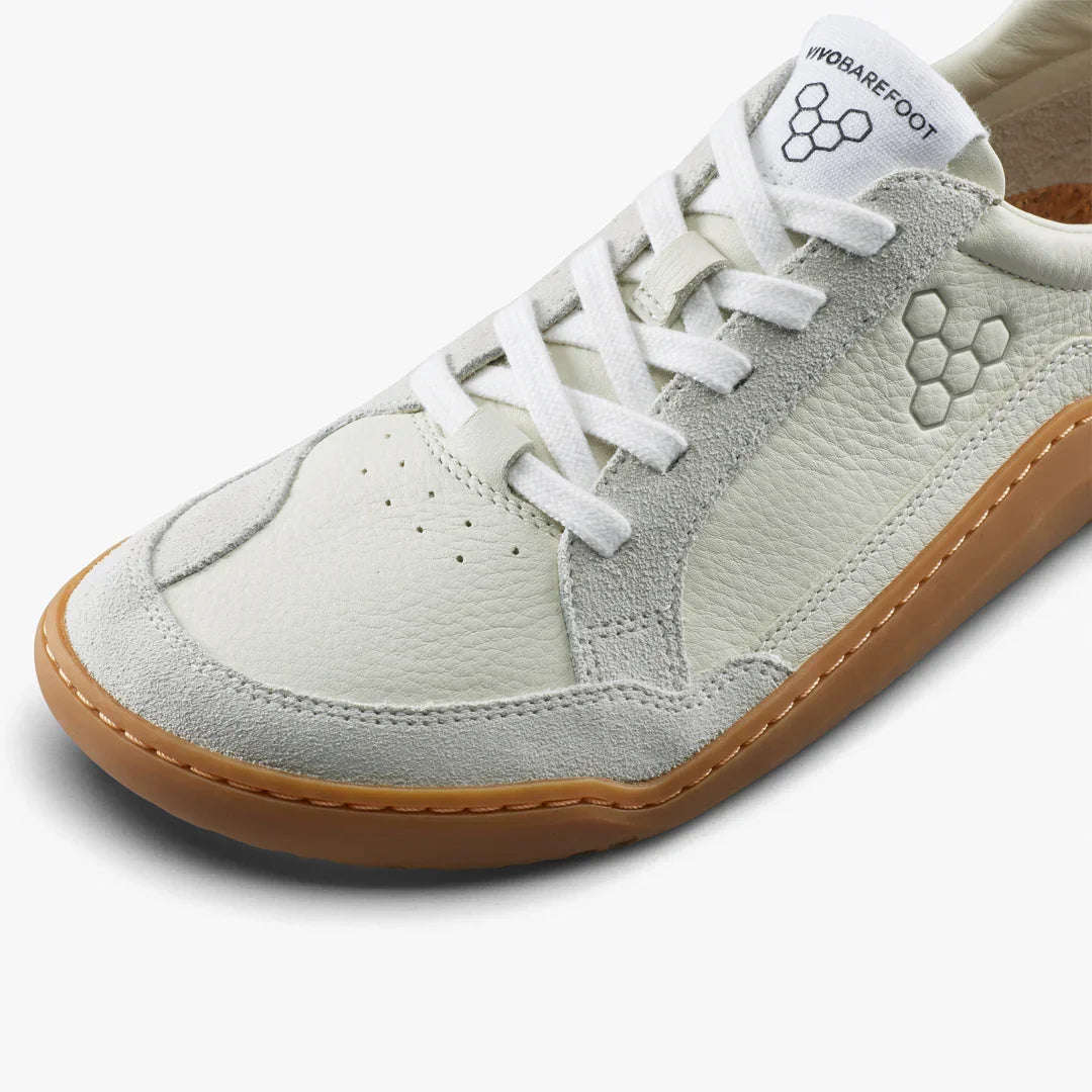 Vivobarefoot Gobi III Sneaker Leather Womens Limestone Dusty Green