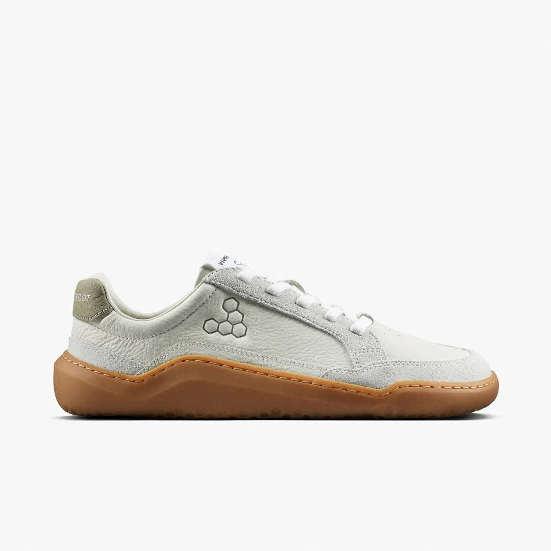 Vivobarefoot Gobi III Sneaker Leather Mens Limestone Dusty Green