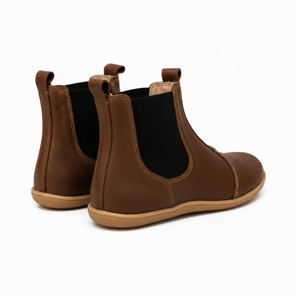 Esthe Aquia Unisex Chelsea Boot Matte Brown