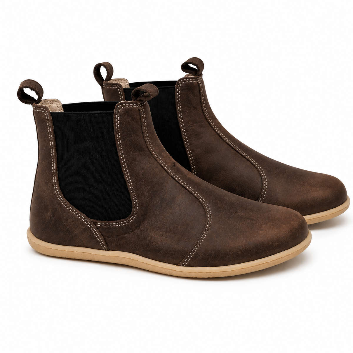 Esthe Aquia Unisex Chelsea Boot Matte Brown