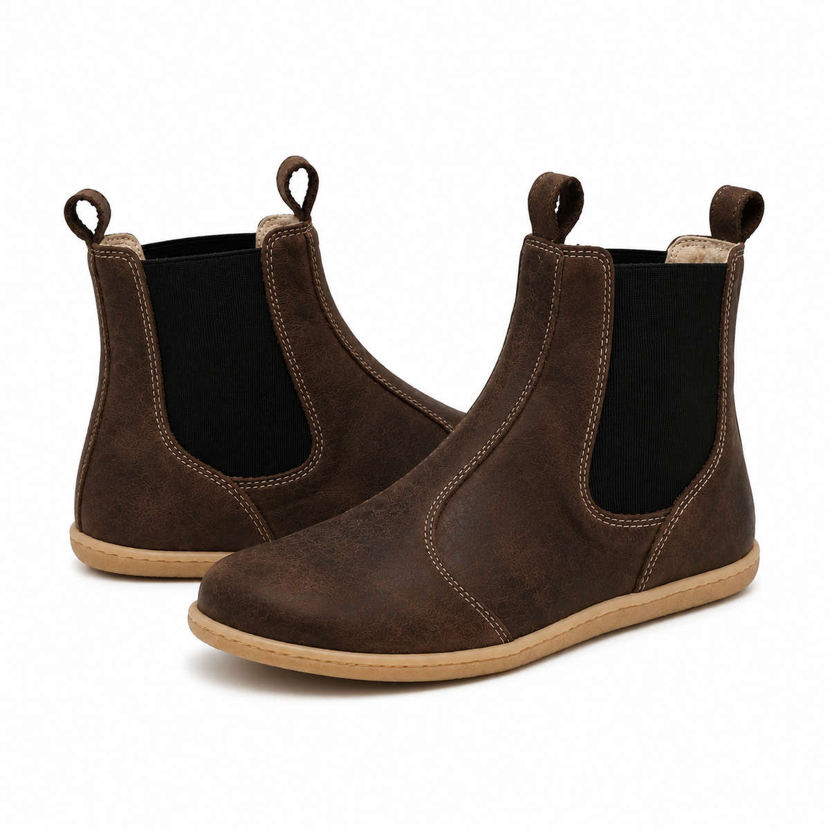 Esthe Aquia Unisex Chelsea Boot Matte Brown