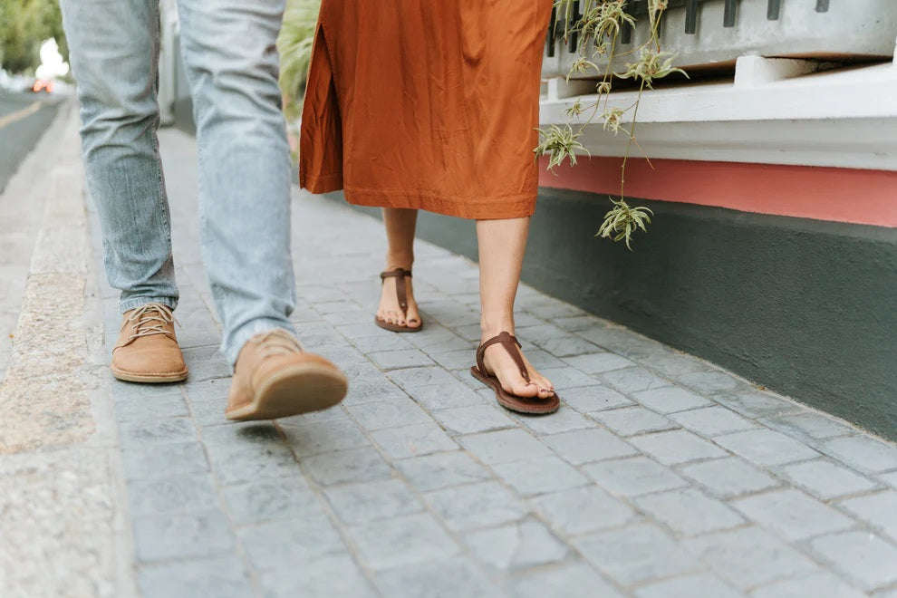 Common Tread Sierra Barefoot Sandal Tan