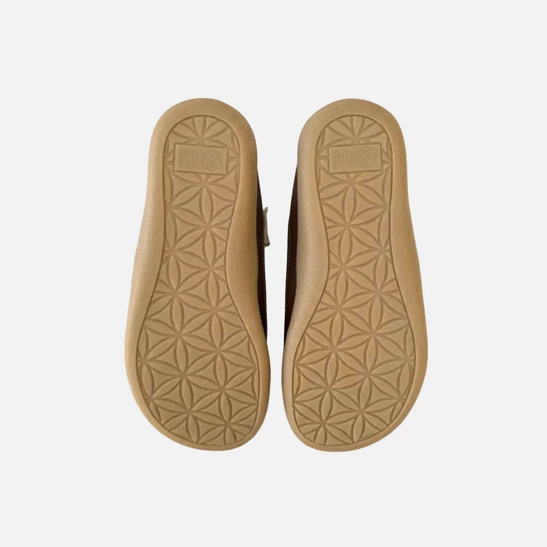 Esthe UTip Brown Diesel Unisex Leather Sneaker