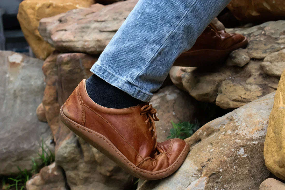 Common Tread Strata Barefoot Unisex Sneaker Tan
