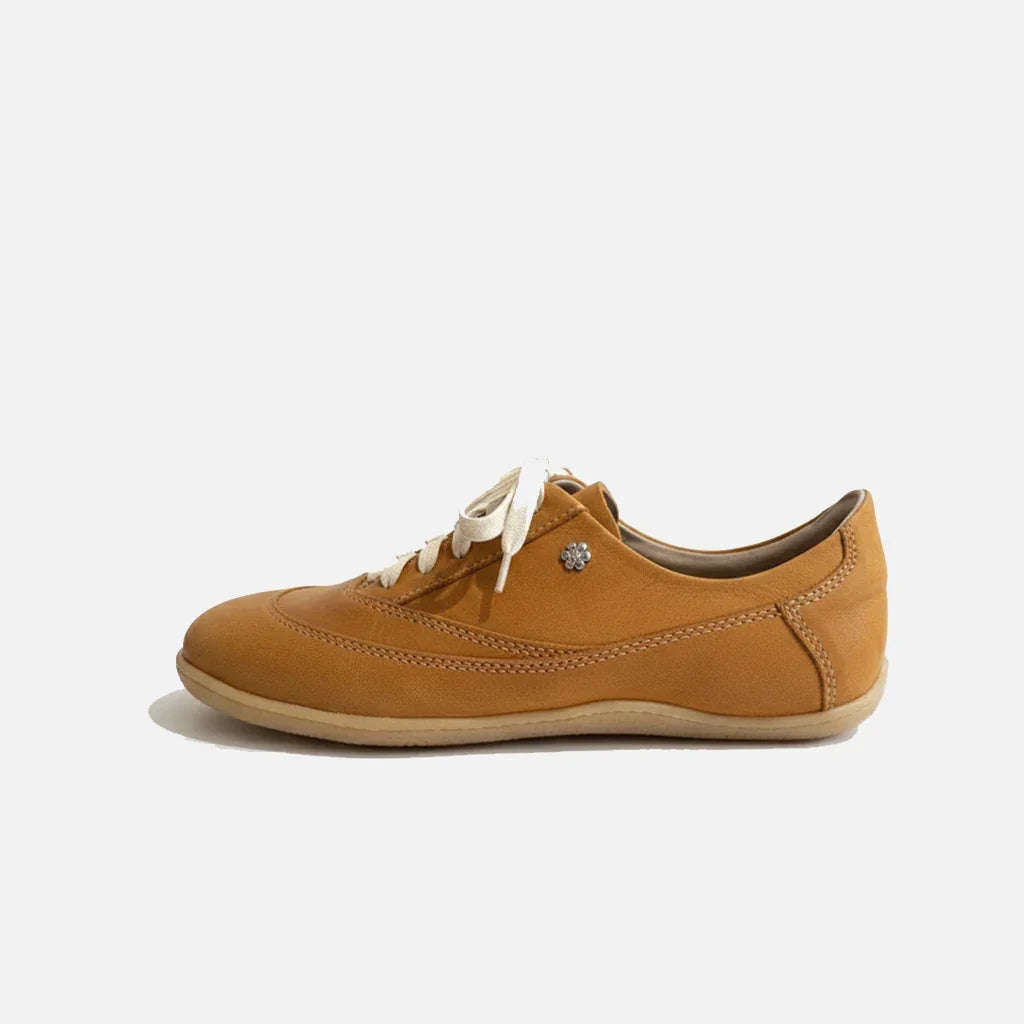 Esthe UTip Toffee Unisex Leather Sneakers