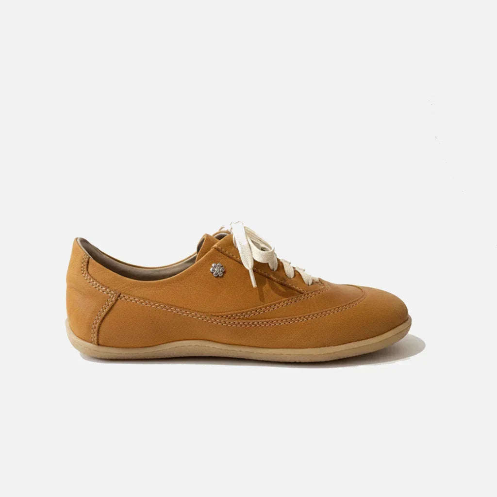 Esthe UTip Toffee Unisex Leather Sneakers