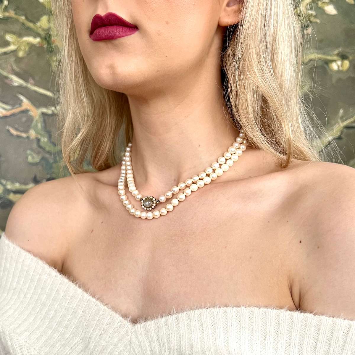Vintage Pearl Necklace