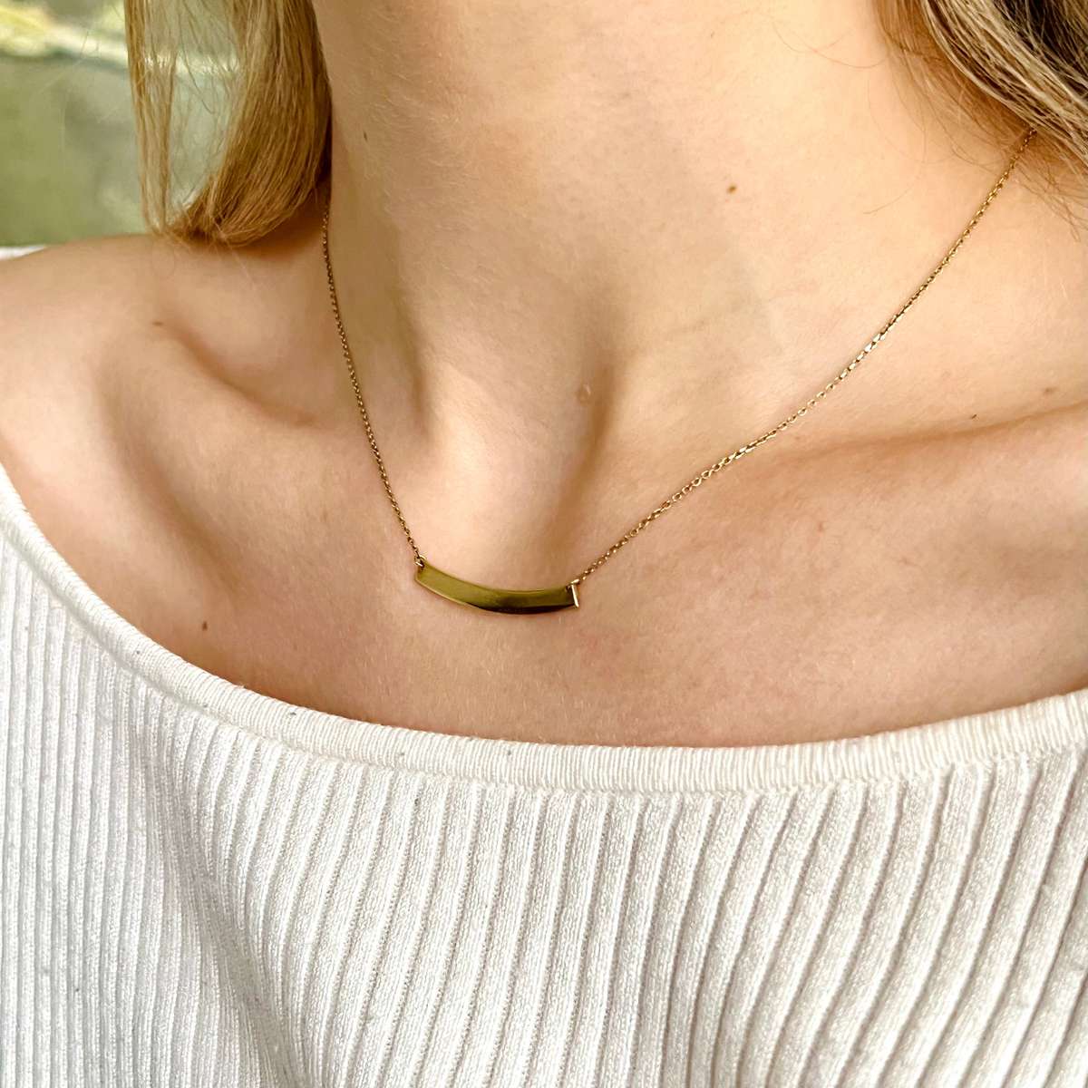 9ct Chain with Plate