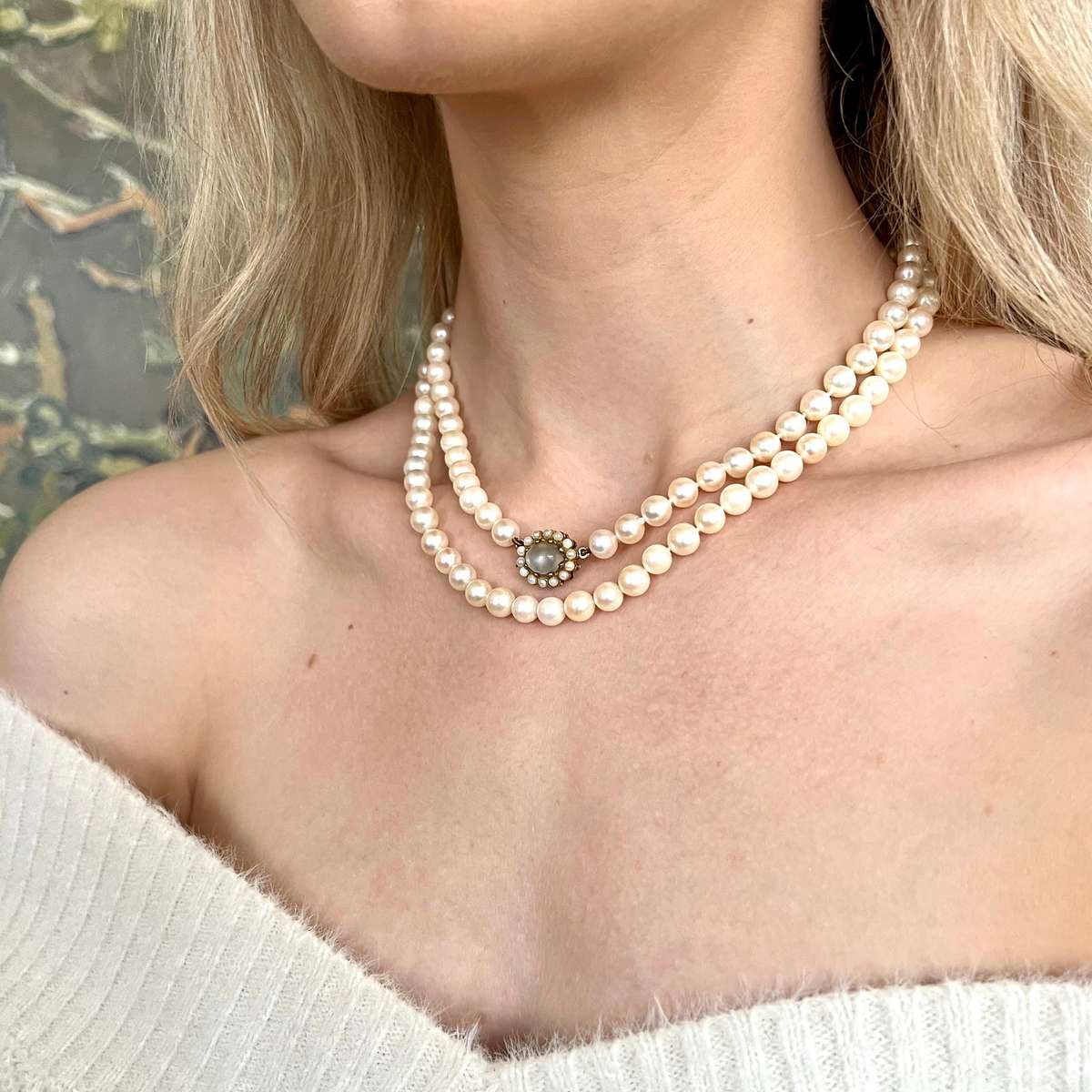 Vintage Pearl Necklace