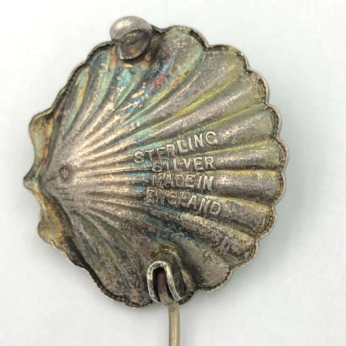 Vintage Silver and Enamel Sprite Brooch