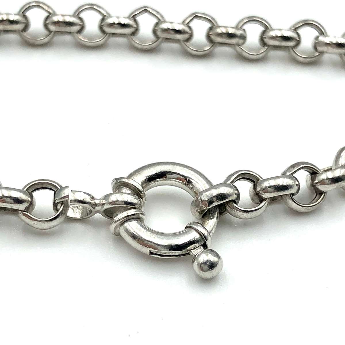 Silver Belcher Bracelet