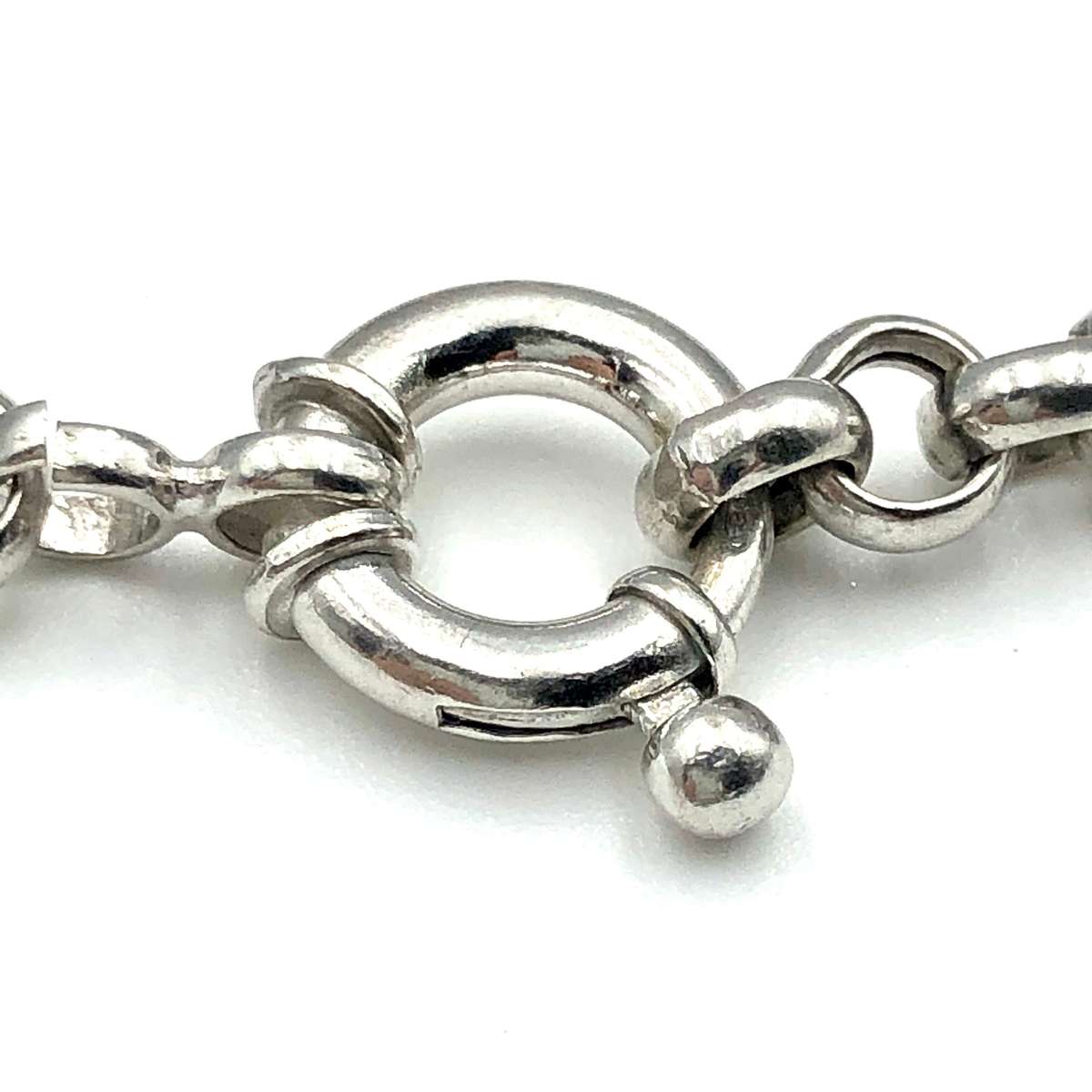 Silver Belcher Bracelet