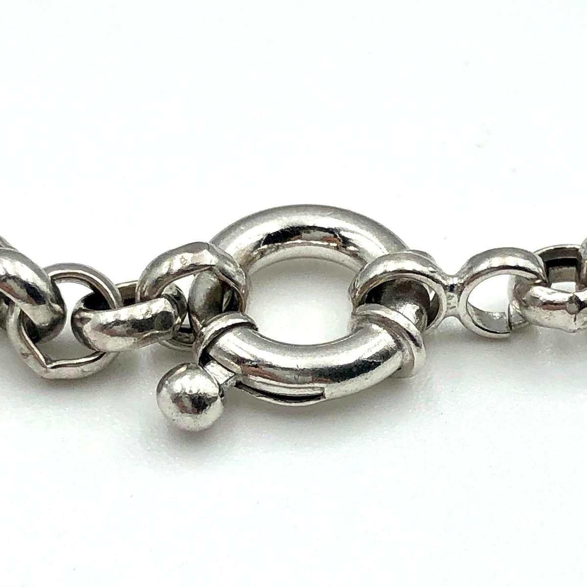 Silver Belcher Bracelet