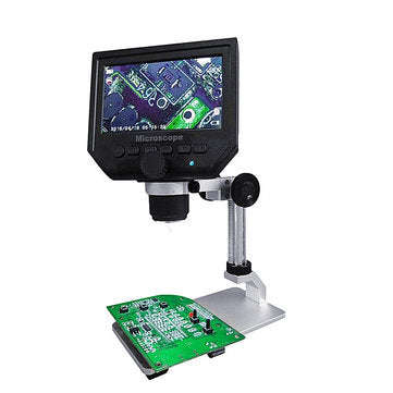 FREE SHIPPING! **SALE** G600 Digital 1-600X 3.6MP 4.3inch HD LCD Display Microscope Continuous Ma...