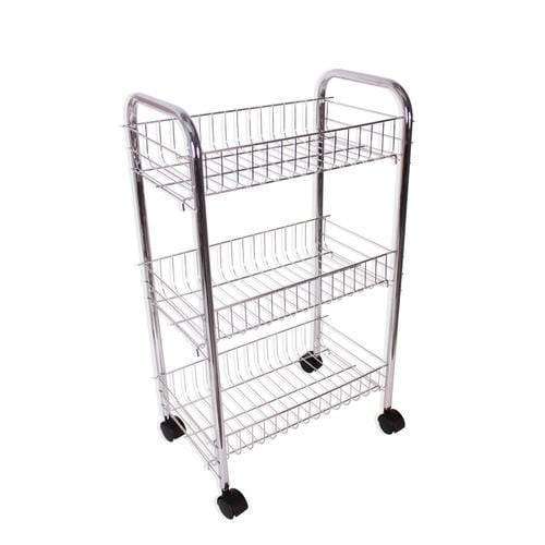 Vegetable rack - Silver / 3tier