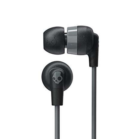 SKULLCANDY INDK+ IN-EAR W/MIC 1 BLACK/BLACK/GREY