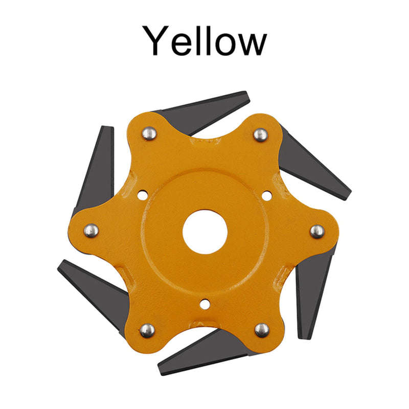 Universal Grass Trimmer | With 6 teeth steel head - Red