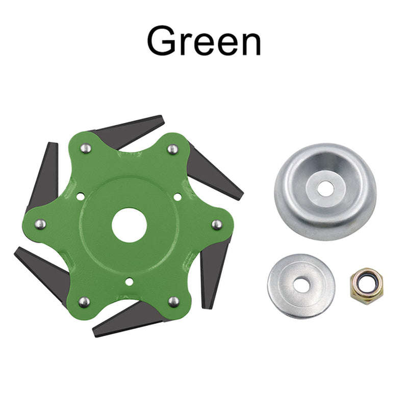 Universal Grass Trimmer | With 6 teeth steel head - Red