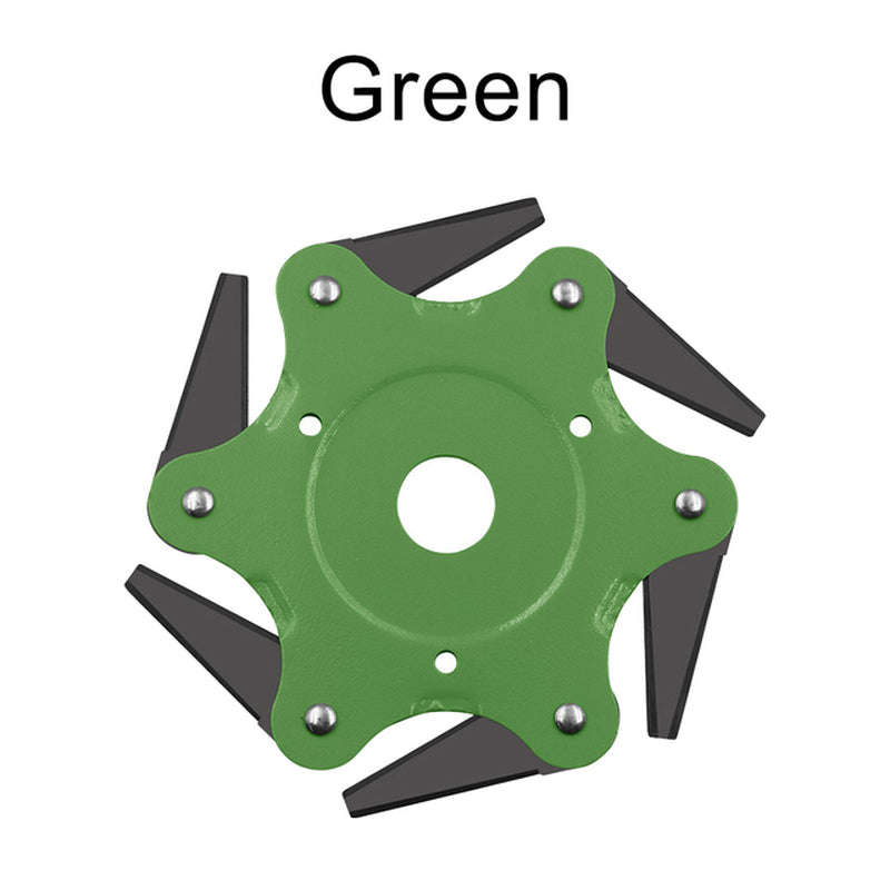 Universal Grass Trimmer | With 6 teeth steel head - Red