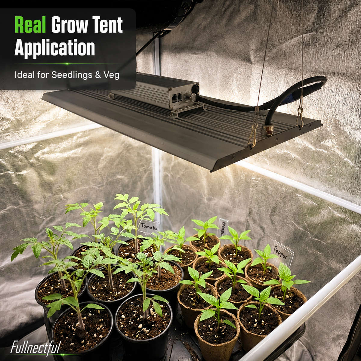 200W Full Spectrum LED | Led Panel Light  for Indoor/Tent Plants Growing