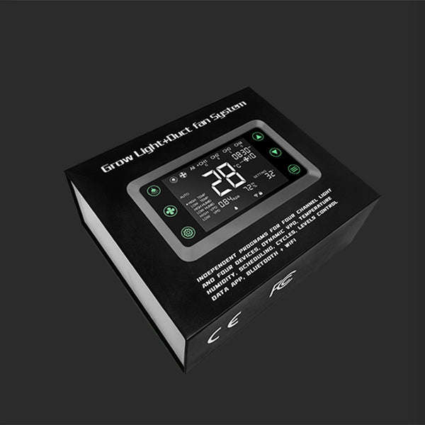 Professional smart controller | Supports control of LED grow lights, Inline Fans and Clip Fan set...