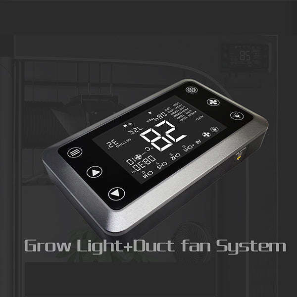 Professional smart controller | Supports control of LED grow lights, Inline Fans and Clip Fan set...
