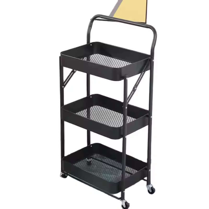 Nu Dekor - 3 Tier Multifunctional Kitchen Storage Trolley Rack