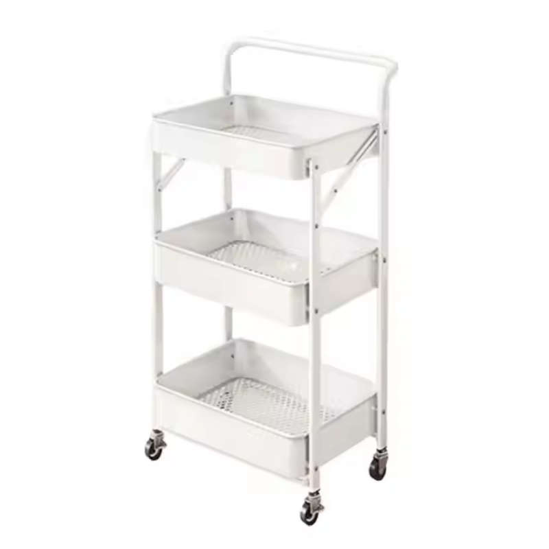 Nu Dekor - 3 Tier Multifunctional Kitchen Storage Trolley Rack