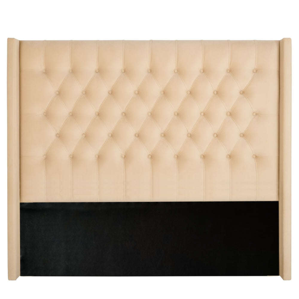 Nu Dekor - Diamante Velvet Paneled Tufted Headboard
