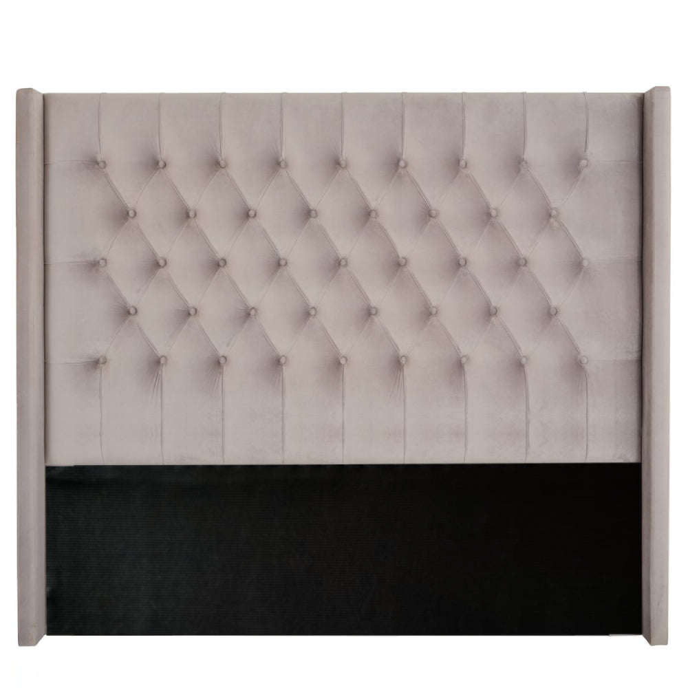 Nu Dekor - Diamante Velvet Paneled Tufted Headboard