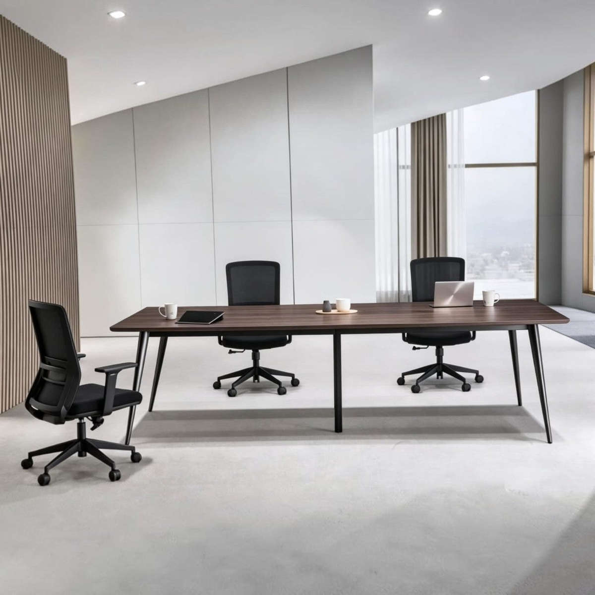 Focus - 2.4m Boardroom Office Desk