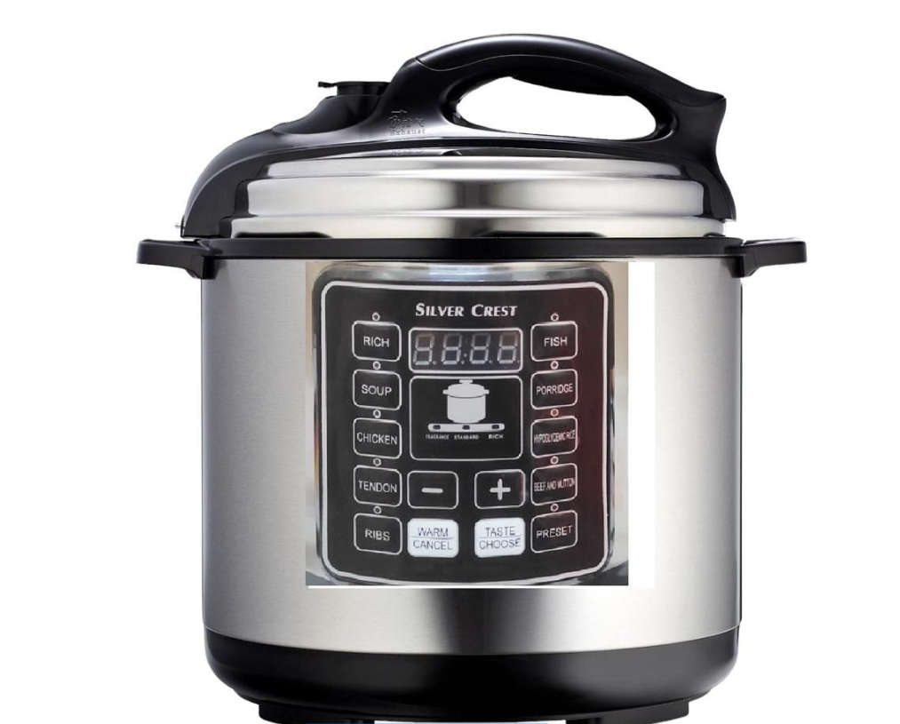 Silver Crest 6L Multifunction Digital Smart Pressure Cooker