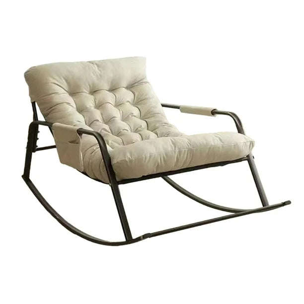 Relaxing Rocking Chair with Adjustable Backrest