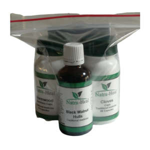 Parasite-Destroying Combo (for parasites in developing stages, adults and unhatched eggs)