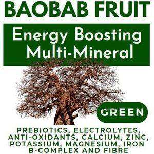 Baobab Fruit - Mega Multi-Mineral (Pre-biotic Anti-oxidant) - 90 Gel Capsules
