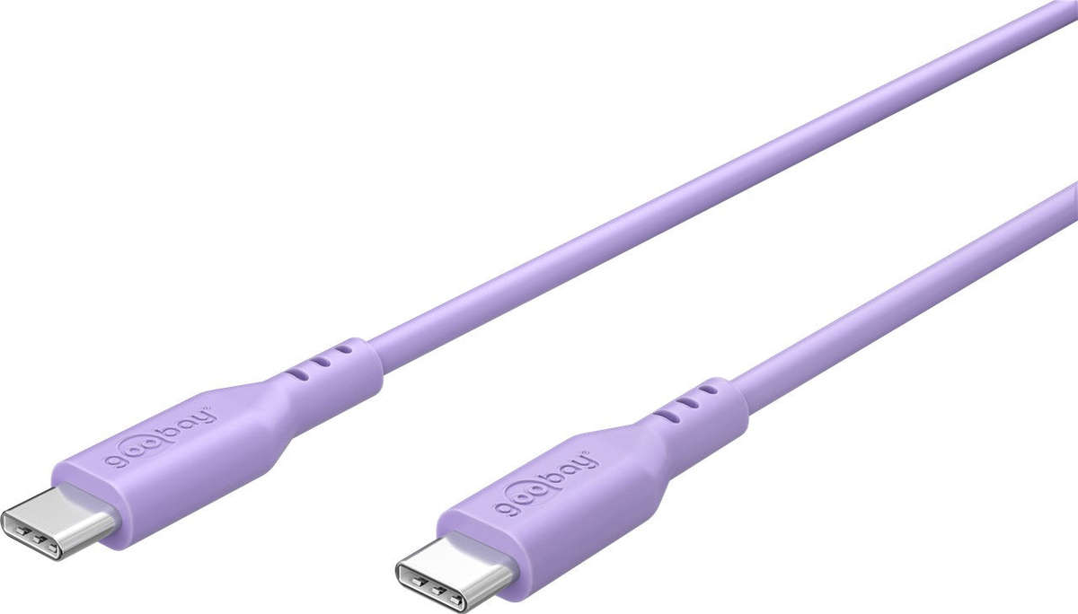Goobay USB-C Silicone 1.5m Charging Cable