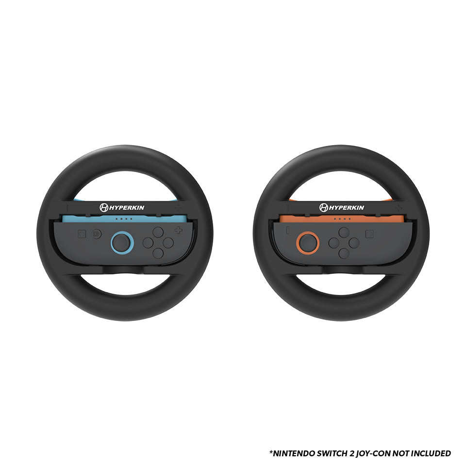 Hyperkin Racing Wheel Set for Nintendo Switch 2 Joy-Cons (2 Pack)