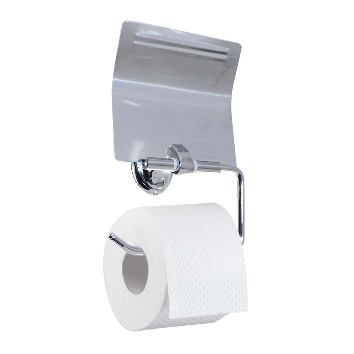 LMA 6 Piece Chrome and Frosted Glass Accessory Set