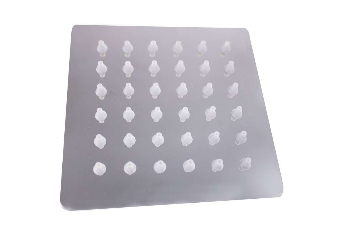 25CM Square High-Pressure Ultra-Thin Rainfall Shower Head