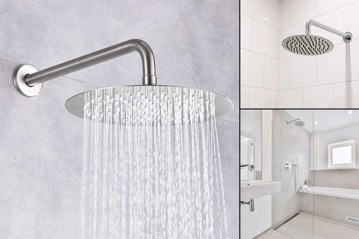 LMA Essentials Round High-Pressure Ultra-Thin Rainfall Shower Head