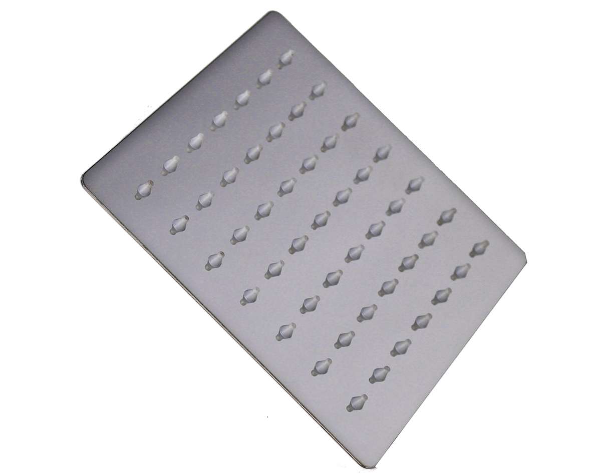 25CM Square High-Pressure Ultra-Thin Rainfall Shower Head