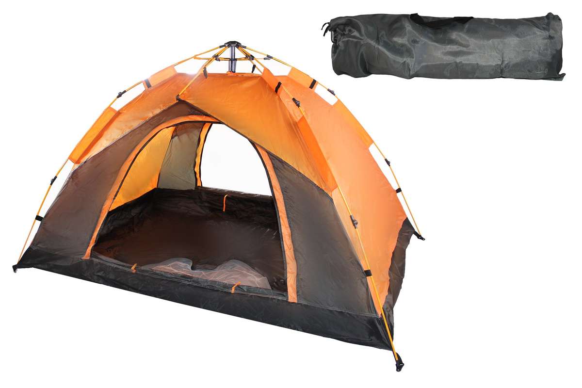 Water-resistant Camping Tent with Carry Bag - 205 x 130cm