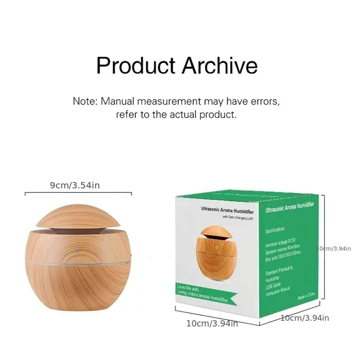 ULTRASONIC AROMA HUMIDIFIER