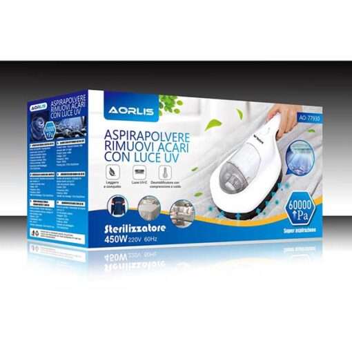 Dust Mite Vacuum Sterilizer with UV Light and Filter