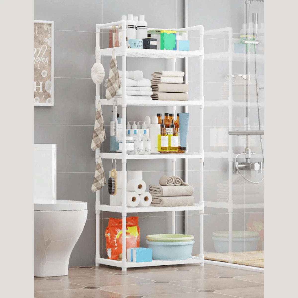Floor-Standing Storage Shelf