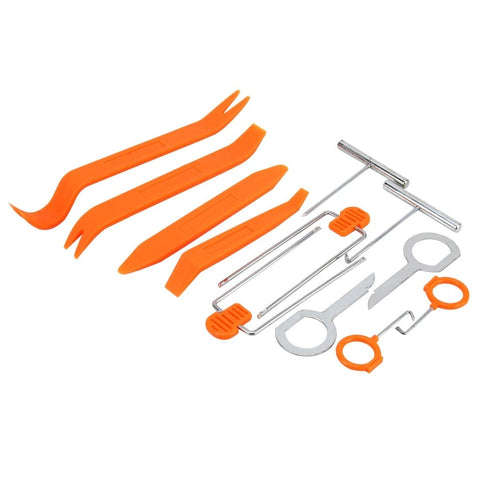 Professional Car Repair Tool Set, 12 in 1 Car Audio System Dashboard Door Panel Removal Dismantling