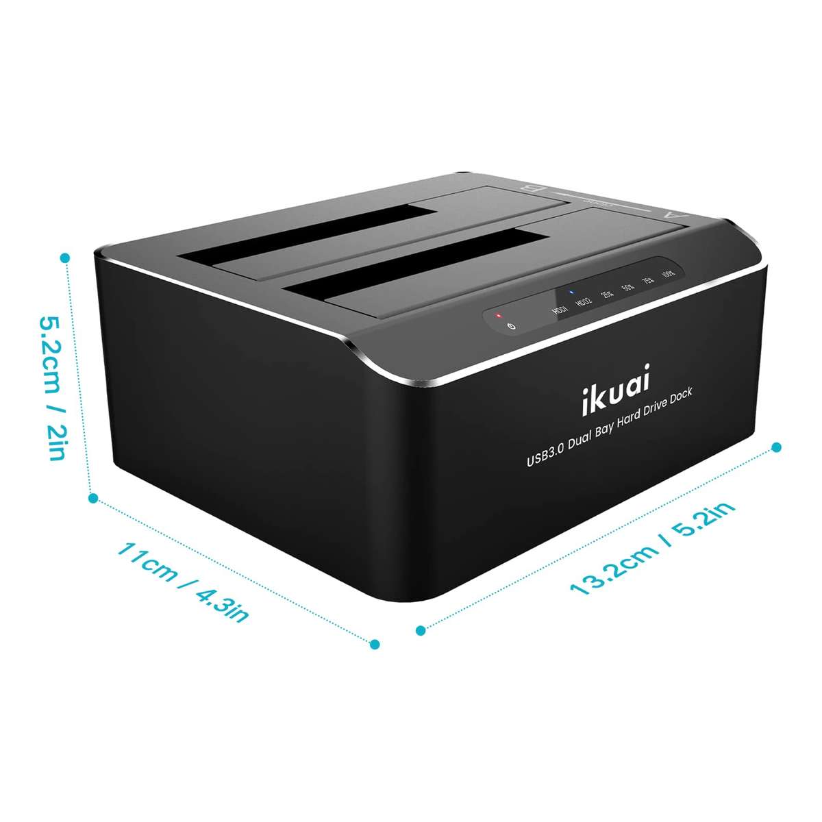 Hard Drive Expansion Dock Dual Function