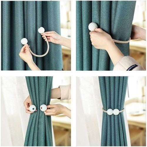 Curtain Tiebacks Holder Decorative Rope Holdback Holder